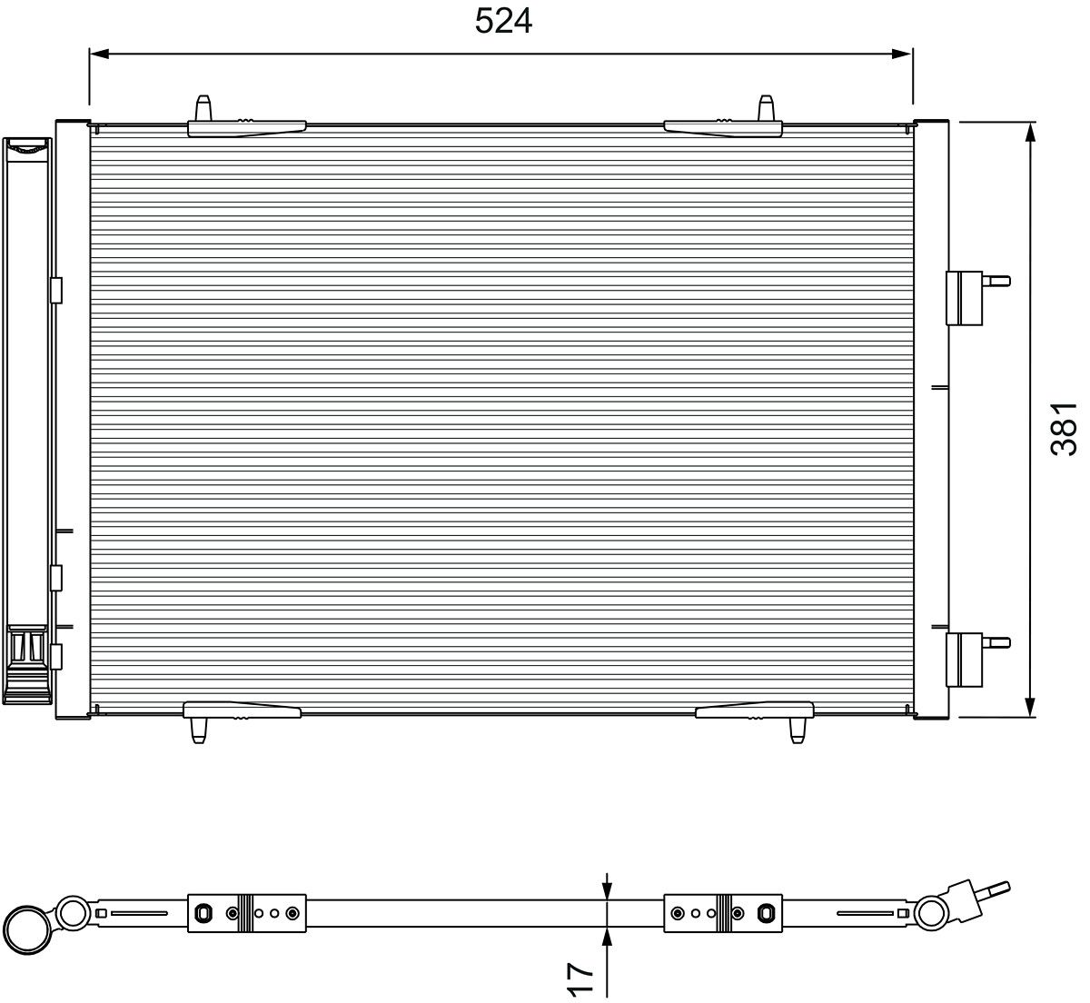 COND CITROEN C5 III