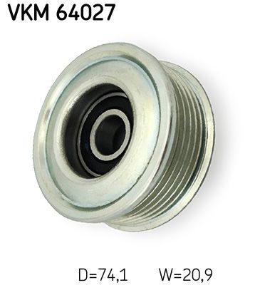 Umlenk-/F&uuml;hrungsrolle, Keilrippenriemen