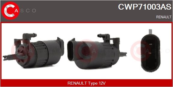 Waschwasserpumpe, Scheibenreinigung