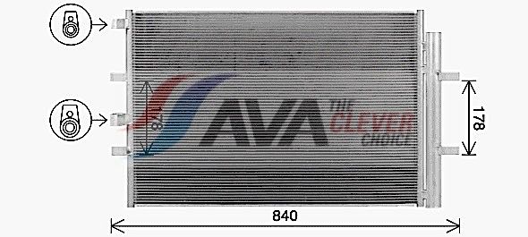 Kondensator, Klimaanlage