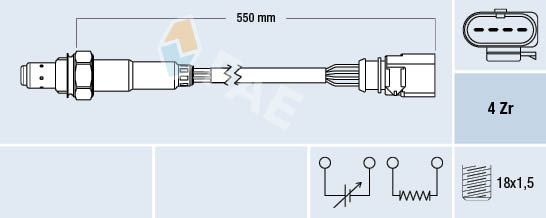 Lambda Sensor 77439