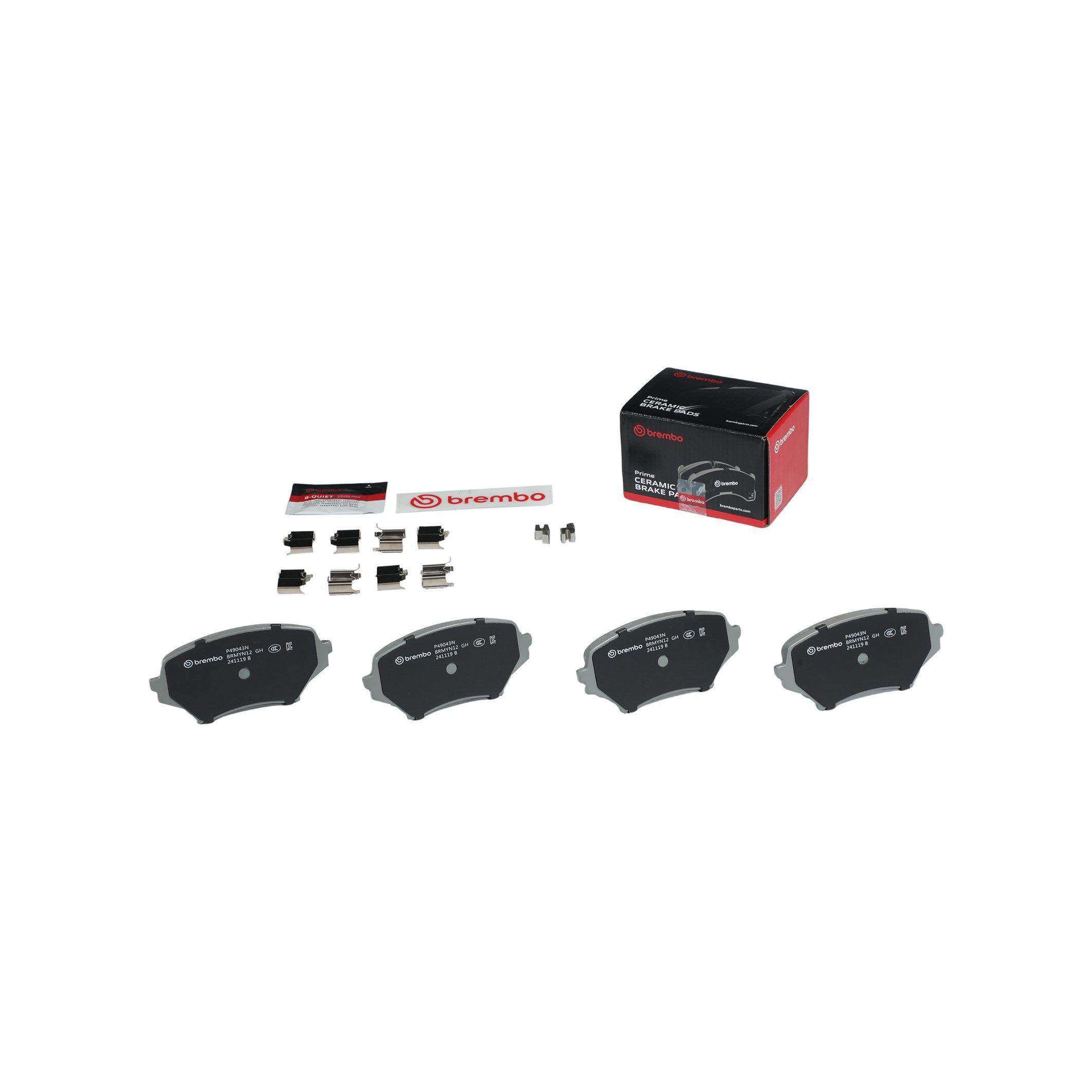 BREMBO DISC PAD -  MAZDA MX5 NC 05-15 (FRT) - TecDoc 1