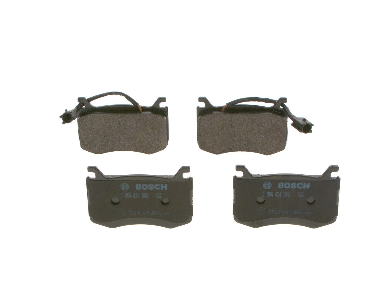 BOSCH 0 986 424 385 Brake Pad Set, disc brake