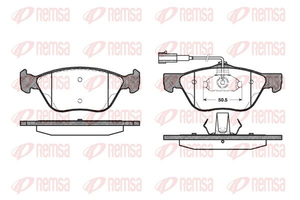 Premium Front Brake Pad Set Premium Front Brake Pad Set