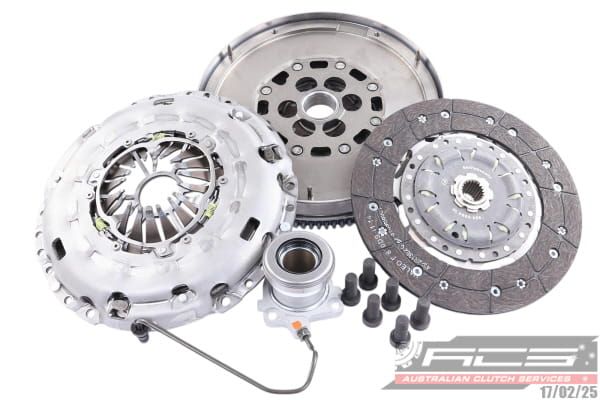 KIT STD FIAT PUNTO 1.9L inc DMF+CSC - TecDoc Only