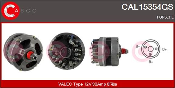 CAL15354GS CASCO Genuine generátor
