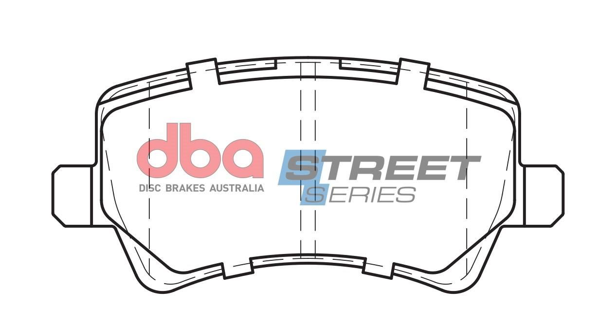 DBA SS STREET SERIES BRAKE PADS [ Volvo 2007 - on R ] - TecDoc Only