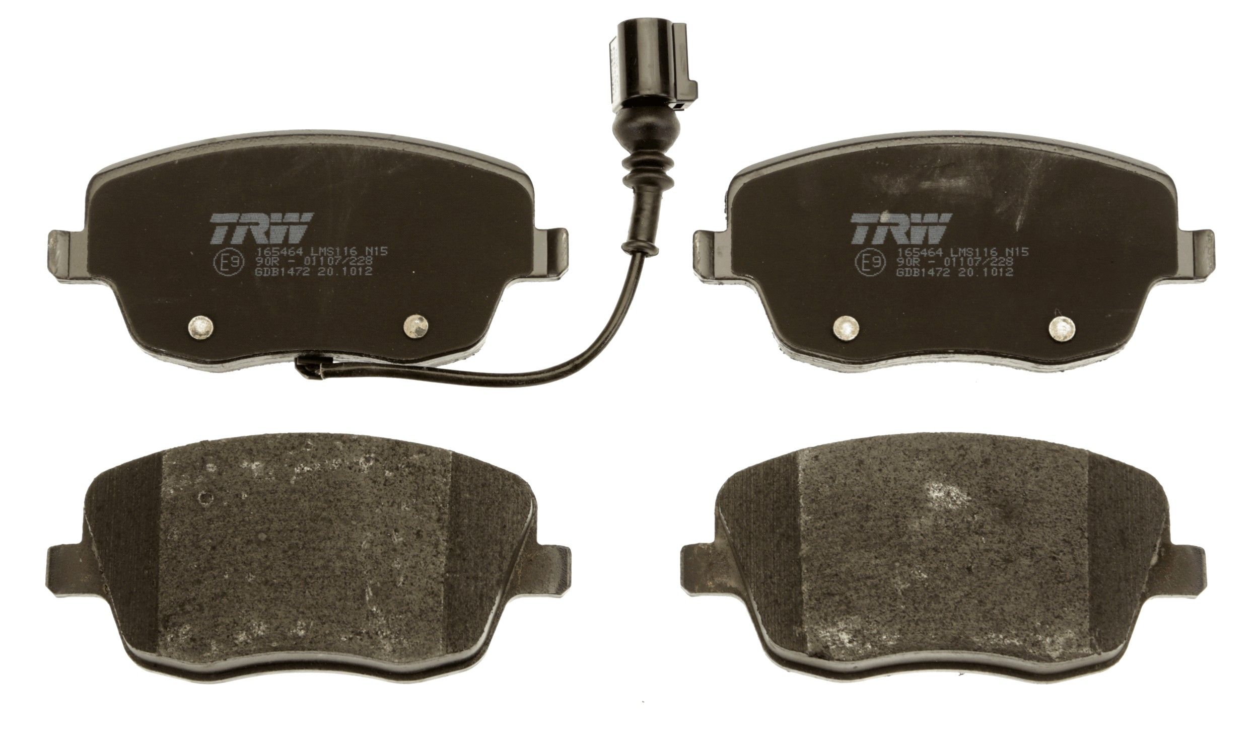 TRW DISC BRAKE PADS - TecDoc 2
