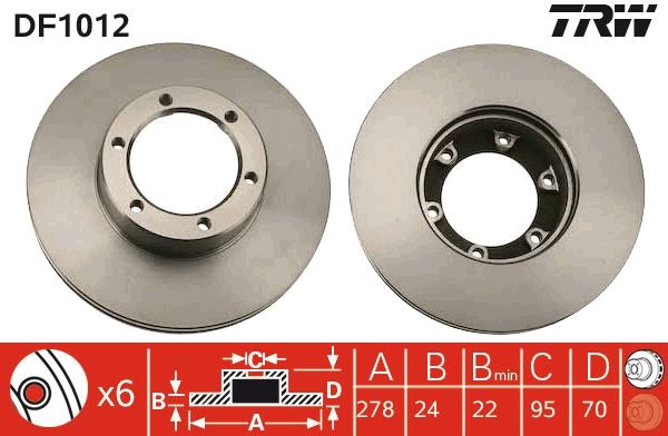 PAIRE DE DISQUES  9900