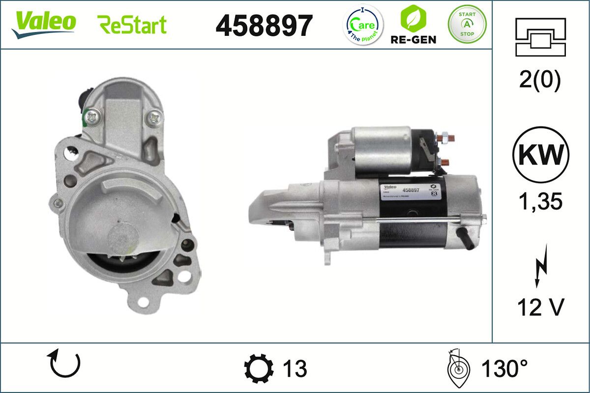 Valeo 458897 Starter