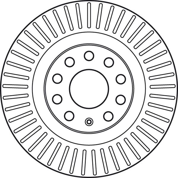 TRW BRAKE DISC - TWIN PACK - TecDoc 2