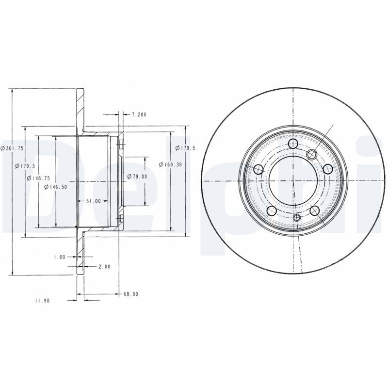 Brake Disc BG2430