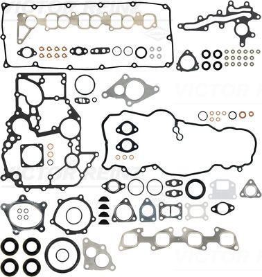 Juego completo de empaques, motor
