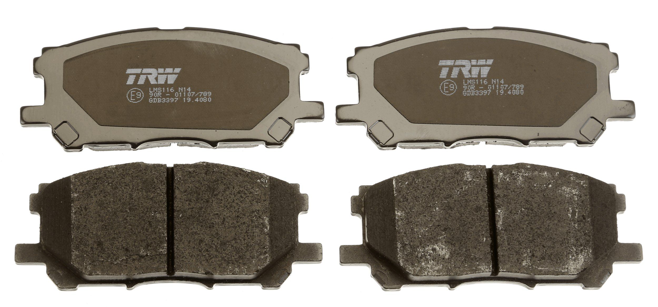 TRW DISC BRAKE PADS - TecDoc 2