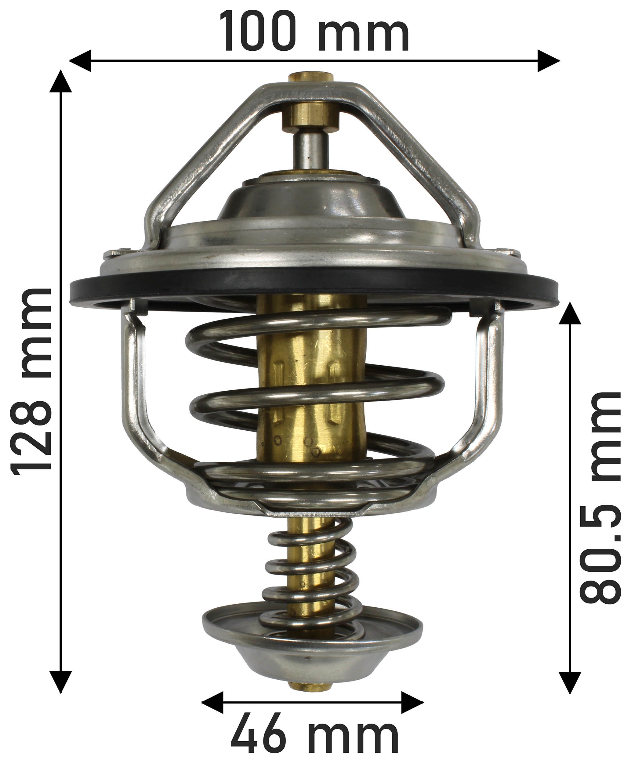 THERMOSTAT 97MM DIA 82C HINO - TecDoc Only