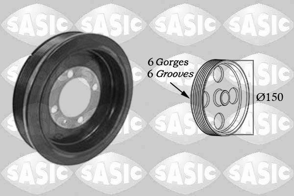 SASIC 2156062 - Riemenscheibe, Kurbelwelle
