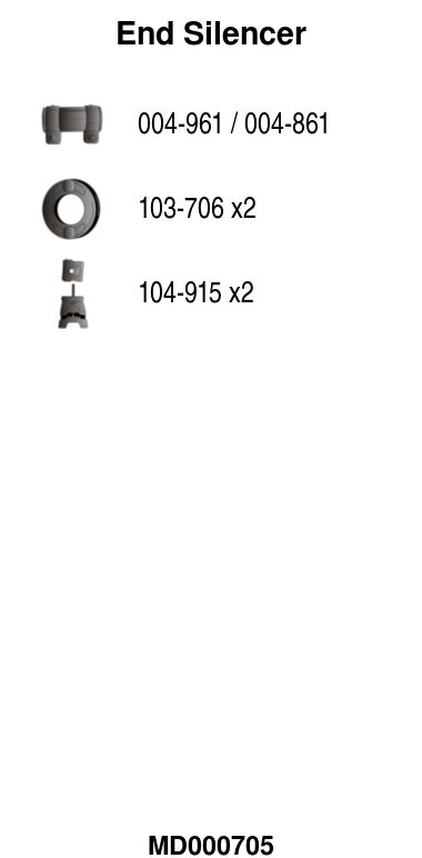 Endschalld&auml;mpfer