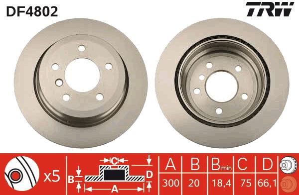 Brake Disc DF4802