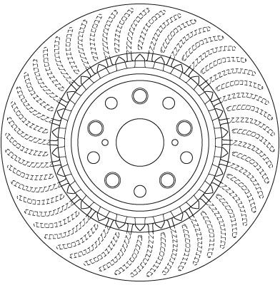 TRW BRAKE DISC - TecDoc 2