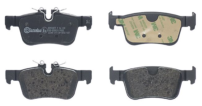 Brembo P 86 030 Bremsbelagsatz, Scheibenbremse