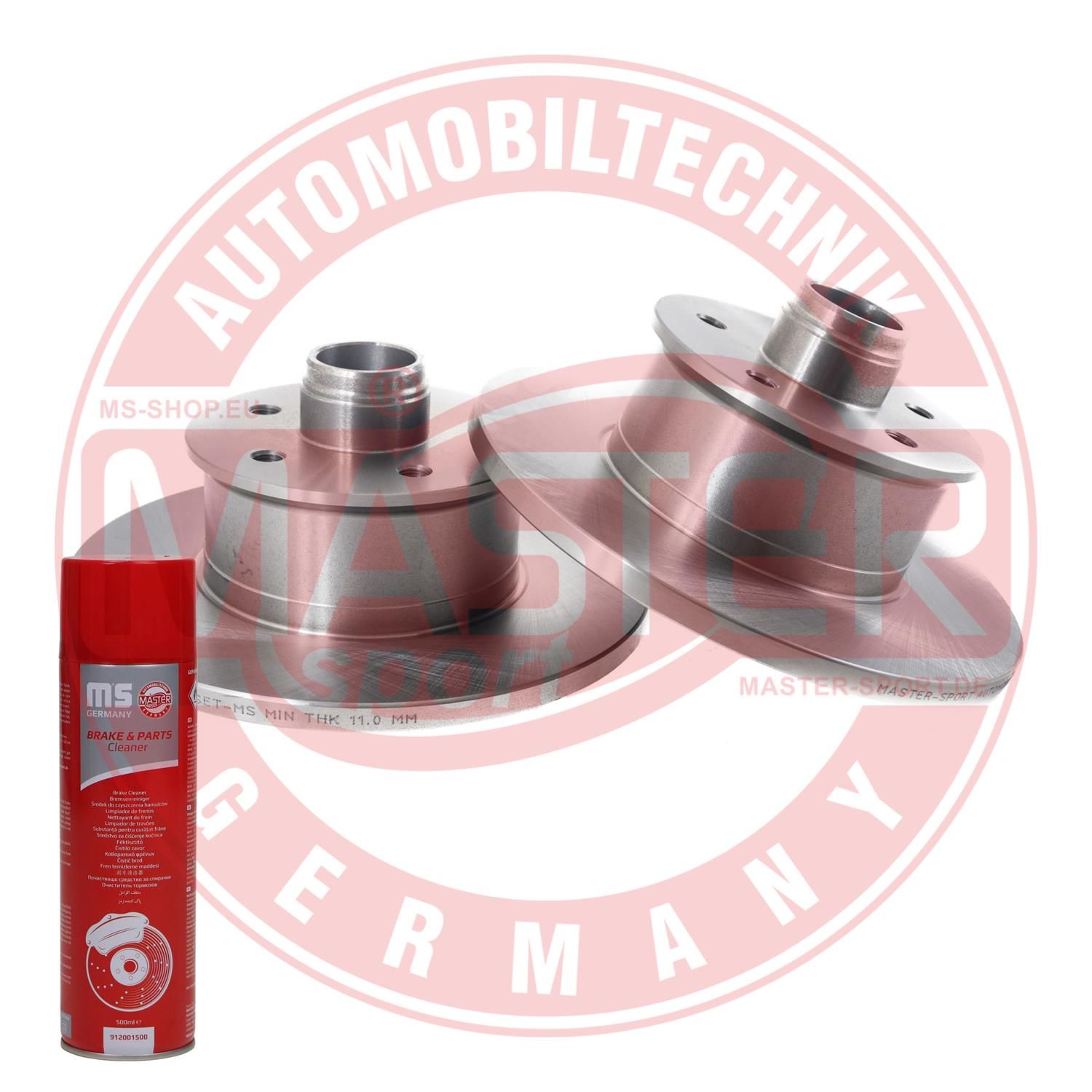 24011301421-SET-MSP MASTER-SPORT GERMANY PROMO féktárcsa