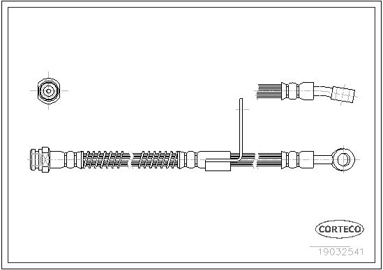 FLEXIBLE DE FREIN HYUNDAI  0705