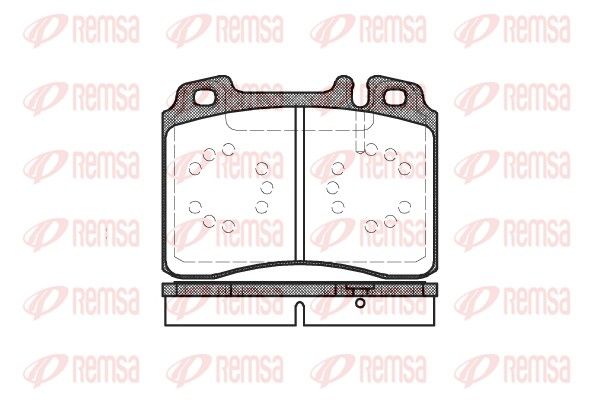 Premium Front Brake Pad Set Premium Front Brake Pad Set