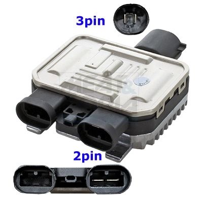 MEAT & DORIA 667309 Control Unit, electric fan (engine cooling)