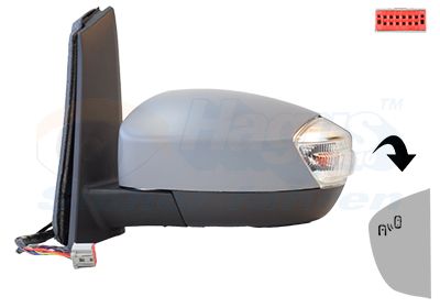 VAN WEZEL 1966807 Exterior Mirror