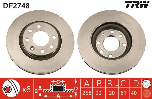 PAIRE DE DISQUES  9900