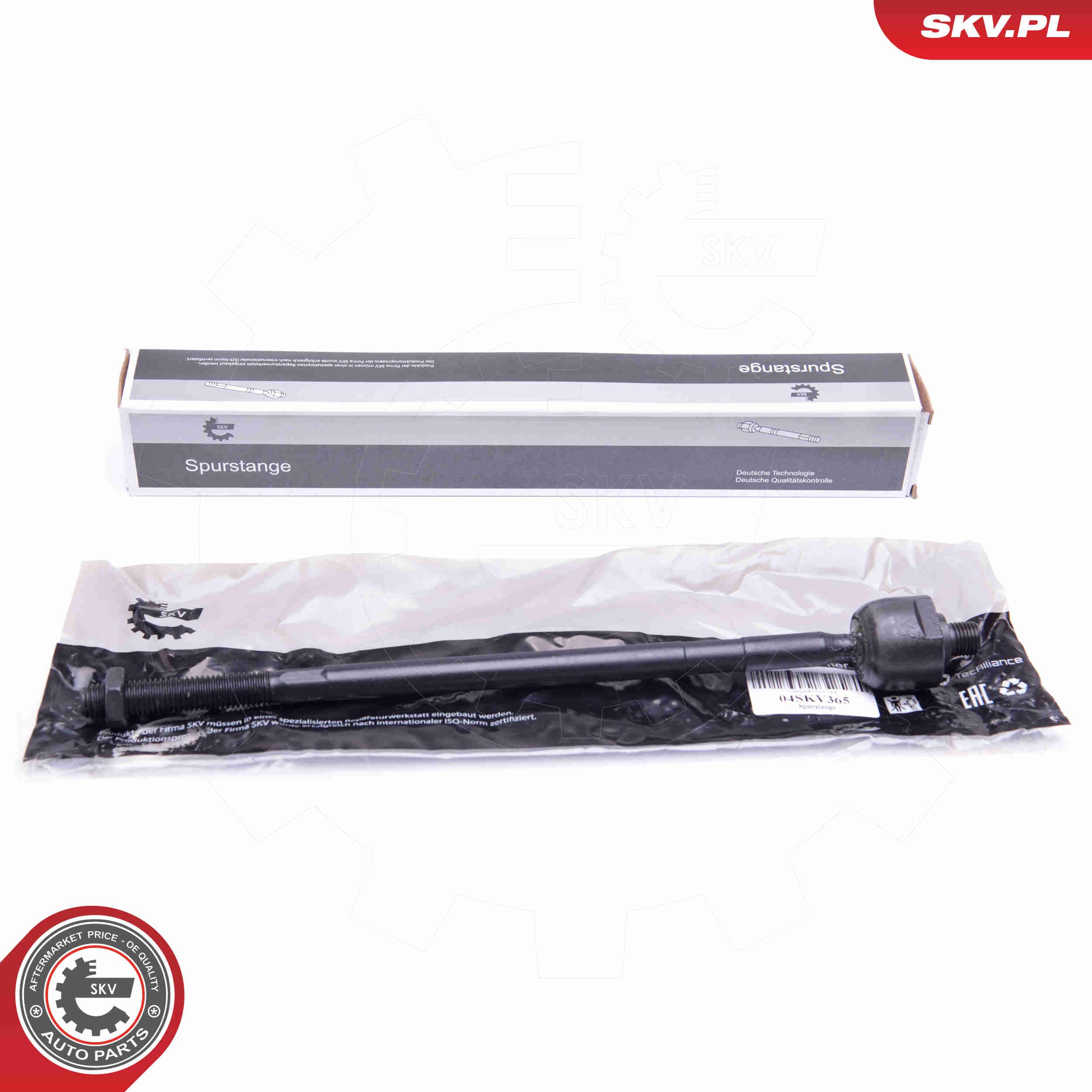 Axialgelenk, Spurstange