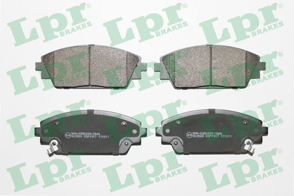 Brake Pad Set, disc brake 05P1917