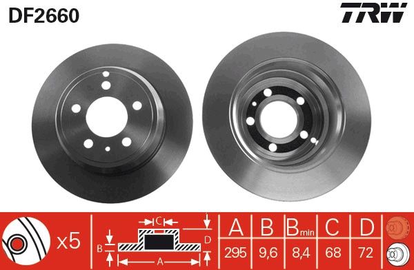 PAIRE DE DISQUES  9900