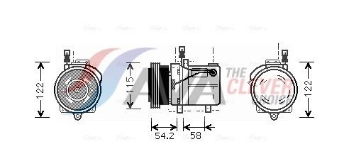 Kompressor, Klimaanlage