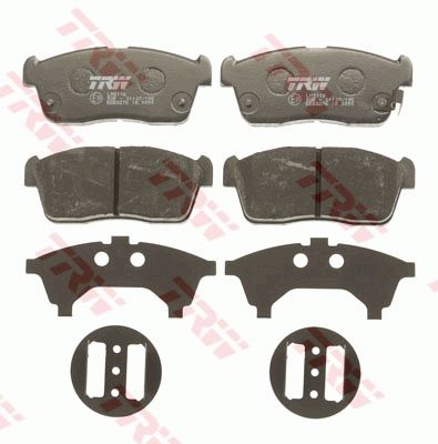 TRW DISC BRAKE PADS - TecDoc 2