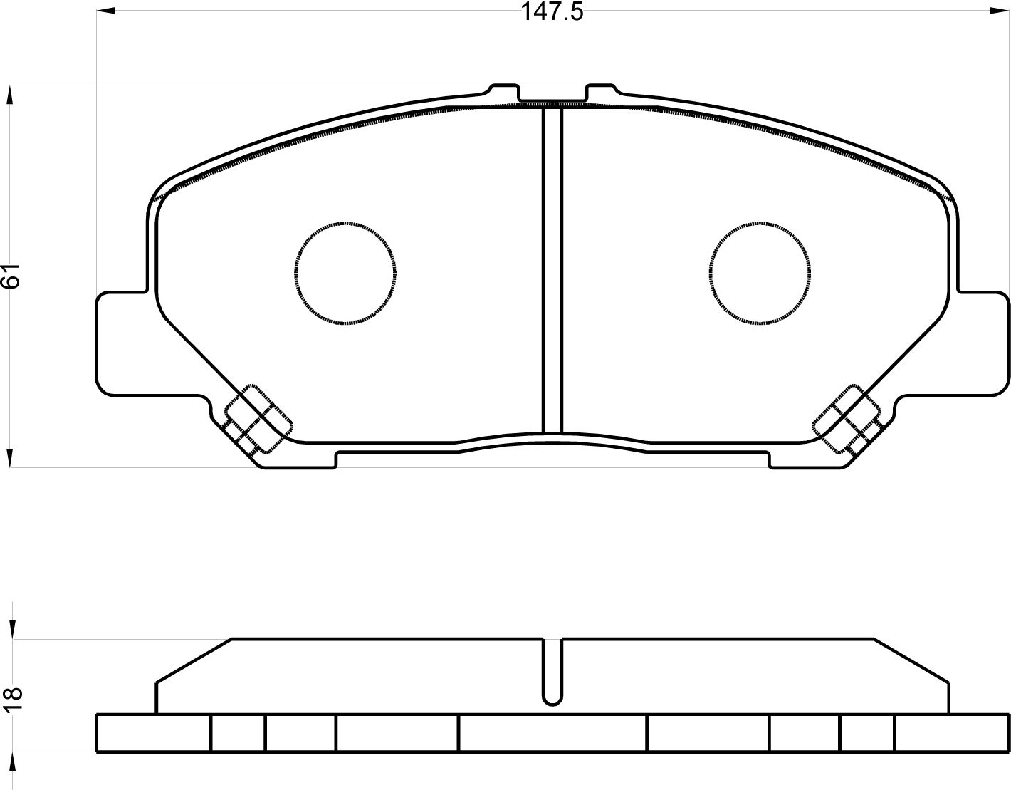 TRW DISC BRAKE PADS - TecDoc Only