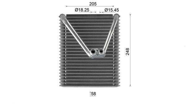 Verdampfer, Klimaanlage Verdampfer, Klimaanlage