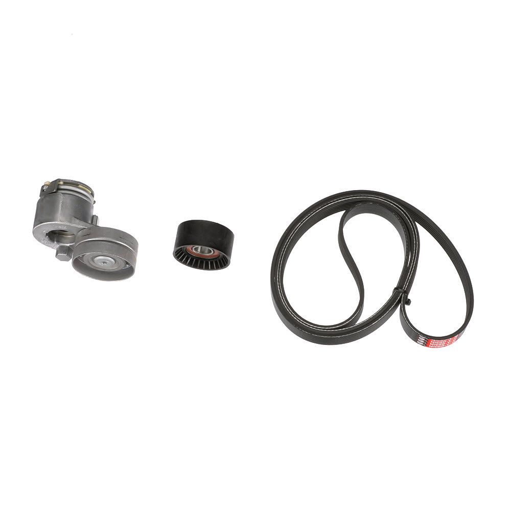 V formos rumbuotas diržas, komplektas