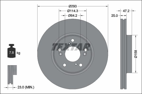 Brake Disc 92321303