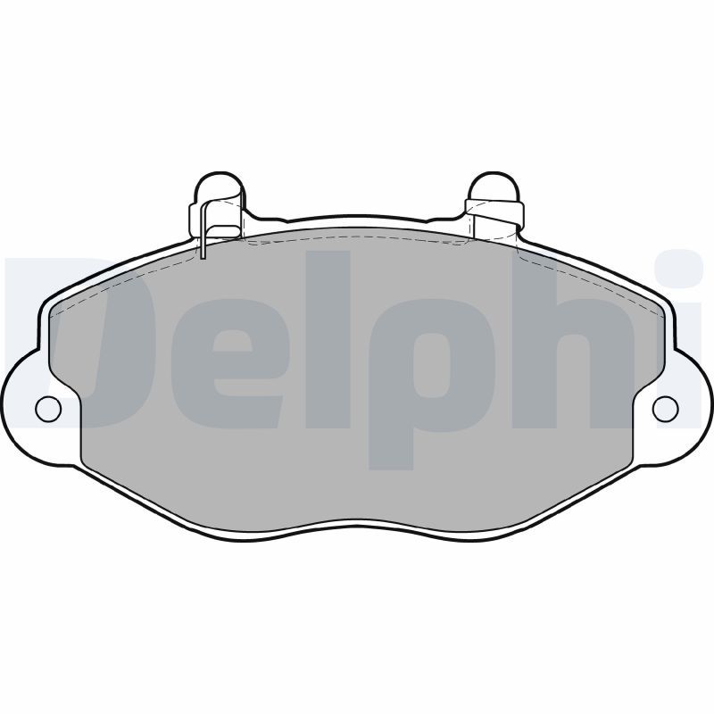 Brake Pad Set, disc brake LP1418