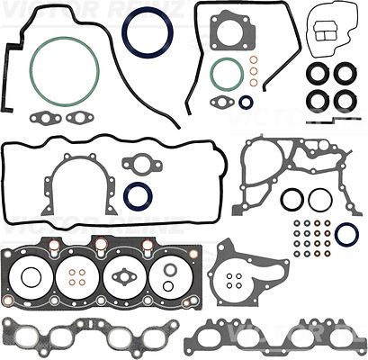 Juego completo de empaques, motor