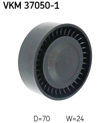 SKF VKM 37050-1 Deflection/Guide Pulley, V-ribbed belt