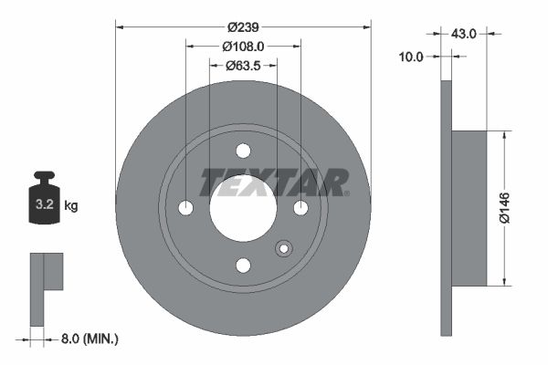 Brake Disc 92050900