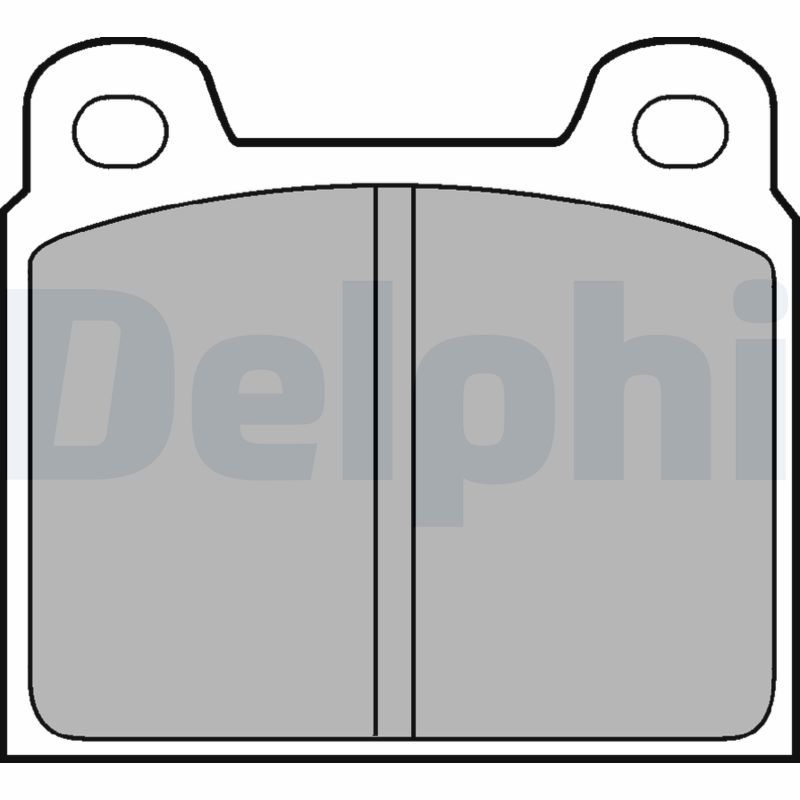 JEU DE PLAQUETTES DE FREIN  0701