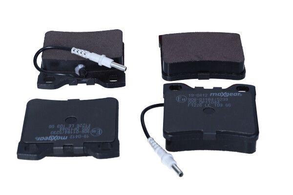 MAXGEAR 19-0412 Brake Pad Set, disc brake