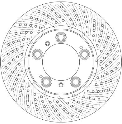 TRW BRAKE DISC - TecDoc 2