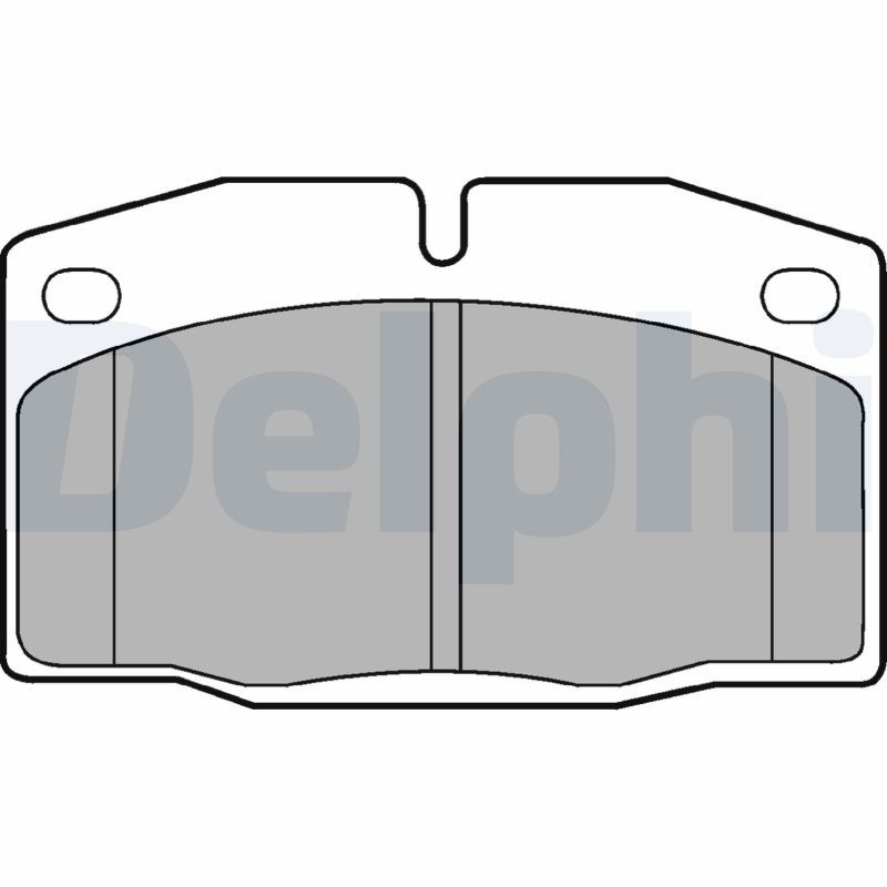 Brake Pad Set, disc brake LP415