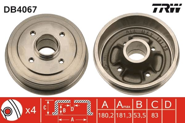 TAMBOUR DE FREIN  9900