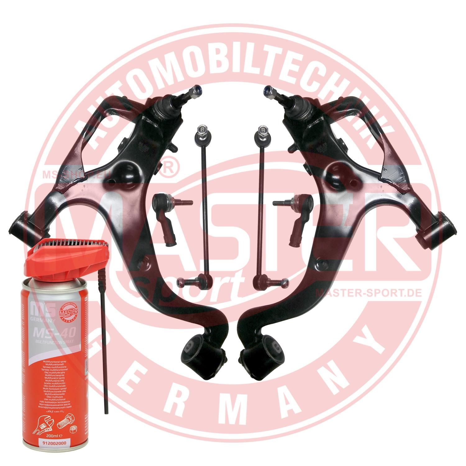 36951/1-KIT-MSP MASTER-SPORT GERMANY PROMO Vezetőkarkészlet, kerékfelfüggesztés