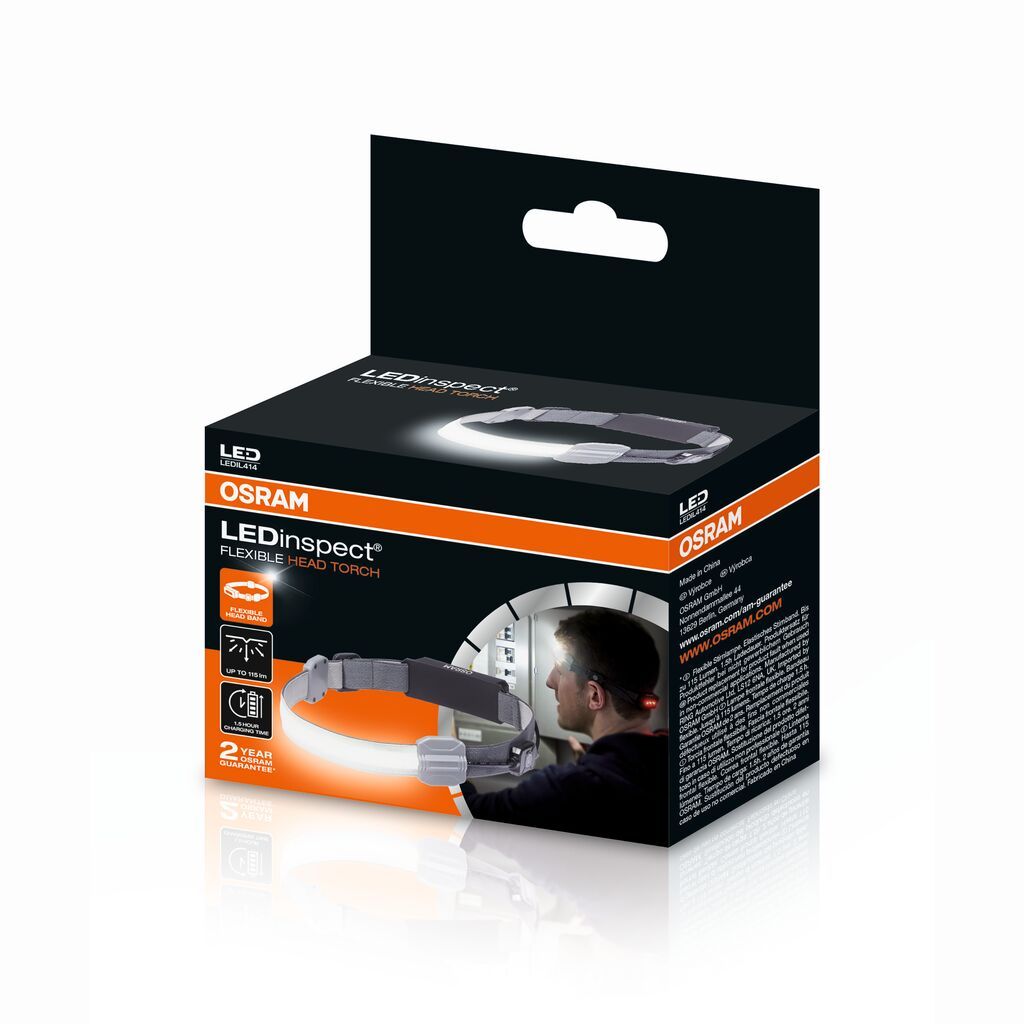 LEDINSPECT FLEXIBLE HEAD TORCH